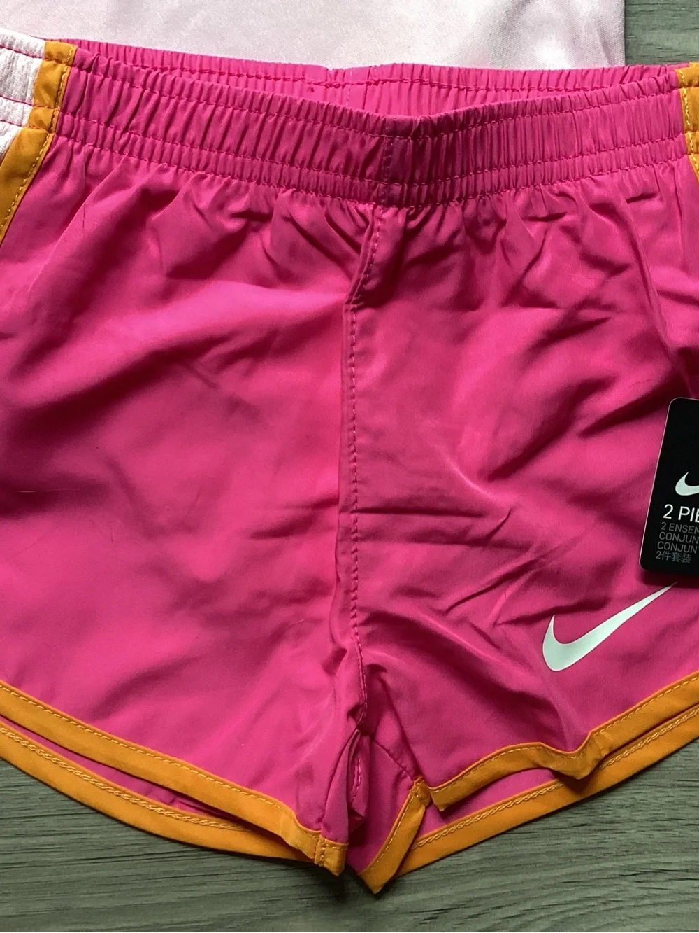 Nike Girls Dri-FIT Tee & Shorts Set size 3T(NWT) ~PRICE IS FIRM, NO OFFERS~ - Picture 2 of 5